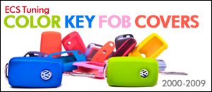 Volkswagen Color Key Fob Covers
