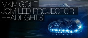 MKIV Golf LED Projector Headlights