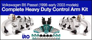 Volkswagen B5 Passat Complete URO Control Arm Kit